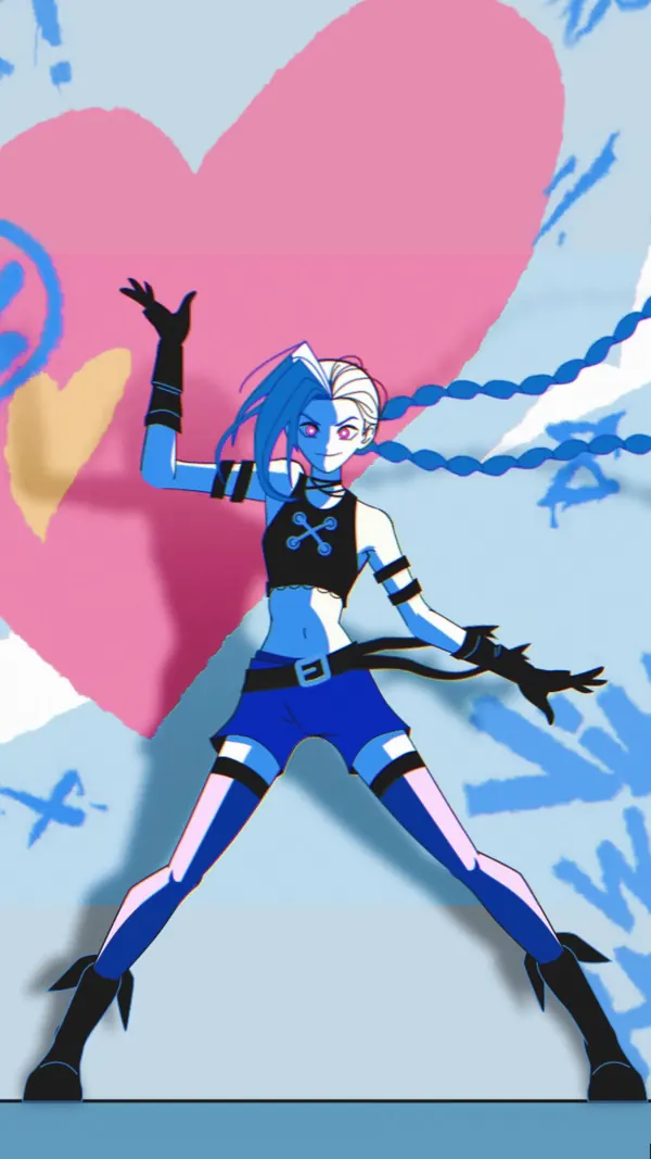 Animação oficial do personagem JINX — ARCANE